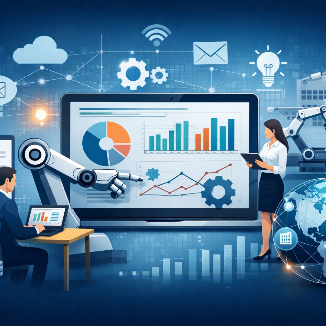 Atbalsts procesu digitalizācijai komercdarbībā